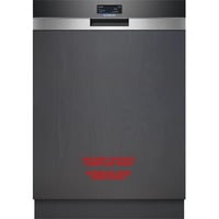 Siemens SN57TS00CE IQ700, Spülmaschine edelstahl (gebürstet)/schwarz, 60 cm, Home Connect