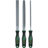 Bosch Holzraspel-Set, 3 teilig, Feile grün/schwarz, 200mm