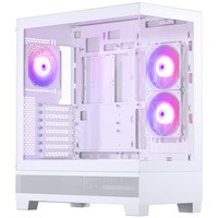 Phanteks XT View , Tower-Gehäuse weiß (matt), Tempered Glass x 2