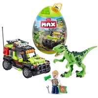 ZURU MAX - Dino Adventure Raptor Force, Konstruktionsspielzeug