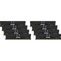 Kingston FURY DIMM 128 GB DDR5-5600 (8x 16 GB) Octo-Kit, Arbeitsspeicher schwarz, KF556R36RBK8-128, Renegade PRO, INTEL XMP