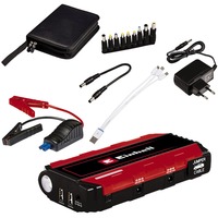 Einhell Jump-Start Powerbank CE-JS 12/1 rot/schwarz, Starthilfe für Benziner und Diesel