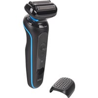 Braun Series 5 52-B1000s, Rasierer schwarz/blau