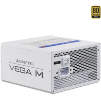 Chieftec Vega M 850W White, PC-Netzteil weiß, 1x 12 Pin High Power GPU, 4x PCIe, Kabelmanagement, 850 Watt