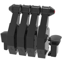 Honeycomb Aeronautical Throttle Pack für Airbus A319 - A380, 2152 schwarz