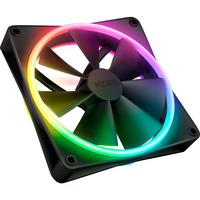 NZXT F140 RGB DUO Single 140x140x25, Gehäuselüfter schwarz, Einzellüfter, ohne Controller, 140 mm