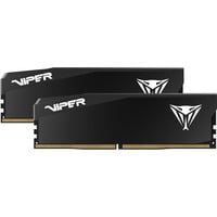 Patriot DIMM 32 GB DDR5-6400 (2x 16 GB) Dual-Kit, Arbeitsspeicher schwarz, VEU532G6436K, VIPER Elite 5 Ultra, INTEL XMP, AMD EXPO
