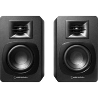 Audio-Technica Aktive Regallautsprecher AT-SP3X schwarz, Bluetooth