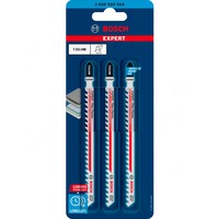 Bosch EXPERT Carbide Stichsägeblatt T 341 HM 'Fiber Plaster' 3 Stück