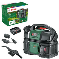 Bosch Fahrradreinigungsgerät Fontus 18V-6, Druckreiniger grün/schwarz, inkl. Akku und Ladegerät, POWER FOR ALL ALLIANCE