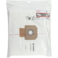 Bosch Professional Vliesfilterbeutel für GAS 55 M, Staubsaugerbeutel weiß, 5 Stück