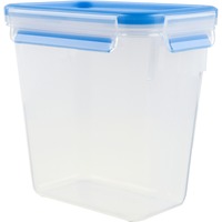 Emsa CLIP & CLOSE Frischhaltedose 1,5 Liter transparent/blau, rechteckig, Hochformat