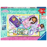 Ravensburger Kinderpuzzle Gabby's Dollhouse 2x 12 Teile