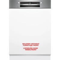 Bosch SMI4ETS08E Serie 4, Spülmaschine edelstahl (gebürstet), 60 cm, Home Connect