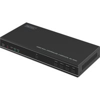 Digitus 4K HDMI Videowand-Controller, 4 Displays, HDMI Splitter schwarz, mit Fernbedienung