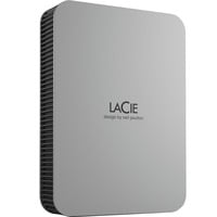 LaCie Mobile Drive Secure 2 TB, Externe Festplatte grau, USB-C 3.2 (5 Gbit/s)