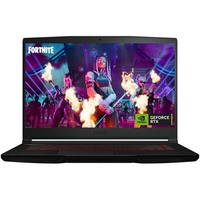 MSI Thin GF63 12UC-822 Generalüberholt, Gaming-Notebook schwarz, Intel® Core™ i5-12450H, NVIDIA GeForce RTX 3050, 16 GB DDR4, 512 GB (512 GB SSD), Windows 11 Home 64-Bit