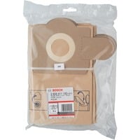 Bosch Professional Papierfilterbeutel, für PAS12-27/ F/ 11-21, Staubsaugerbeutel 5 Stück