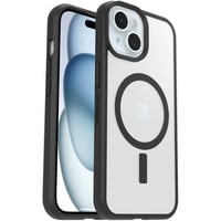 Otterbox React, Handyhülle transparent/schwarz, iPhone 16e/15/14/13, MagSafe