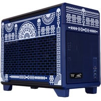 Thermaltake TR100 Koralie Edition, Tower-Gehäuse blau/weiß