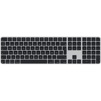 Apple Magic Keyboard mit Touch ID und Ziffernblock silber/schwarz, DK-Layout, für Mac Modelle mit Apple Chip