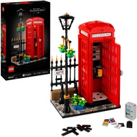 LEGO 21347 Ideas Rote Londoner Telefonzelle, Konstruktionsspielzeug 