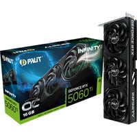 Palit GeForce RTX 5060 Ti Infinity 3 OC 16GB, Grafikkarte DLSS 4, 3x DisplayPort, 1x HDMI 2.1