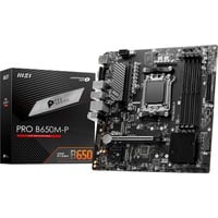 MSI B650M-P, Mainboard schwarz