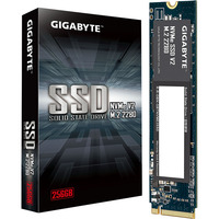 GIGABYTE NVMe SSD V2 256GB PCIe 3.0 x4, NVMe 1.4, M.2 2280