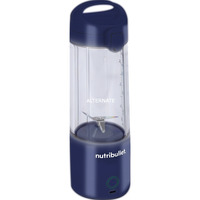 nutribullet Portable Standmixer NBP003NBL dunkelblau, akkubetrieben, 0,475 Liter