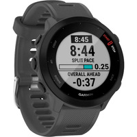 Garmin Forerunner 55, Smartwatch dunkelgrau/schwarz, 42 mm, Silikon-Armband