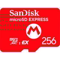 SanDisk Nintendo Switch 2 mircoSD Express Card 256 GB, Speicherkarte im Mario-Design