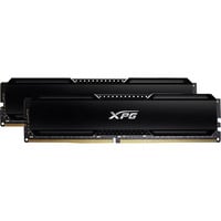 ADATA DIMM 64 GB DDR4-3200 (2x 32 GB) Dual-Kit, Arbeitsspeicher schwarz, AX4U320032G16A-DCBK20, XPG Gammix D20, INTEL XMP