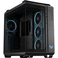 ASUS TUF GAMING GT502 HORIZON ARGB , Tower-Gehäuse schwarz, Tempered Glass x 2