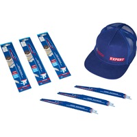Bosch EXPERT Säbelsägeblatt ‘Multi Material’ S 1156 XHM + gratis EXPERT Cap 3 Stück, Länge 225mm