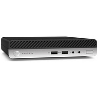 HP EliteDesk 800 G4 DM Generalüberholt, Mini-PC schwarz/silber, Windows 11 Pro