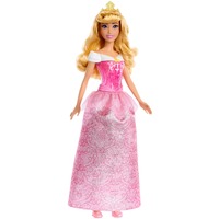 Mattel Disney Prinzessin Aurora-Modepuppe mit Accessoires, Spielfigur 