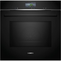 Siemens HM776GKB1 IQ700, Backofen schwarz/edelstahl, mit Mikrowellenfunktion, 60 cm, Home Connect