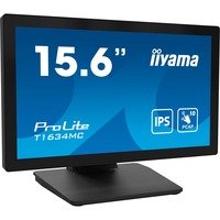 iiyama ProLite T1634MC-B1S, LED-Monitor 40 cm (16 Zoll), schwarz (matt), FullHD, IPS, HDMI, DisplayPort