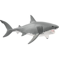 Schleich Wild Life Weißer Hai, Spielfigur 