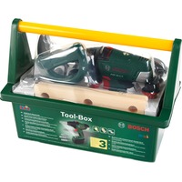 Theo Klein Bosch Tool Box mit Akkuschrauber, Kinderwerkzeug 