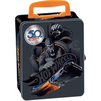 Theo Klein Hot Wheels Autosammlerkoffer groß schwarz, Jubiläumsausgabe