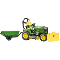 bruder bworld John Deere Aufsitzrasenmäher, Modellfahrzeug