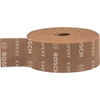 Bosch Professional Expert Vliesrolle N880 Grob A, 115mmx10m, Schleifblatt braun, 10 Meter Rolle, zum Handschleifen