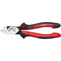 Wiha Hochleistungs-Seitenschneider BiCut Industrial, Schneid-Zange schwarz/rot, mit DynamicJoint