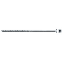 fischer Spanplattenschraube PowerFast II 8,0x160 Senkkopf TX 50 Stück, mit Teilgewinde, verzinkt