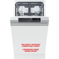 gorenje GI561D10S, Spülmaschine edelstahl/schwarz, 45 cm