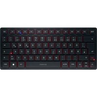 CHERRY KW 9200 MINI, Tastatur schwarz, DE-Layout, Cherry SX-Scherentechnologie