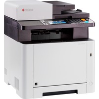 Kyocera ECOSYS M5526cdn (inkl. 3 Jahre Kyocera Life Plus), Multifunktionsdrucker grau/schwarz, USB/LAN, Scan, Kopie, Fax