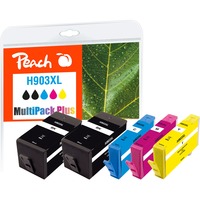 Peach Tinte Sparpack Plus PI300-768 kompatibel zu HP Nr. 903XL